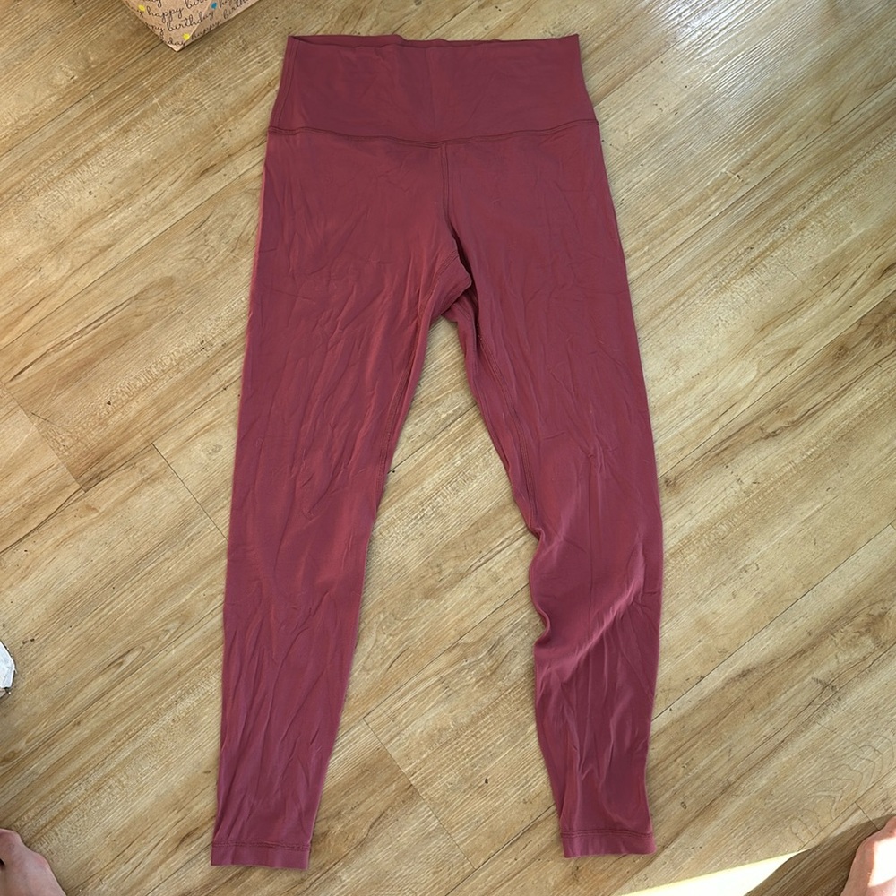 Lululemon pink Align leggings